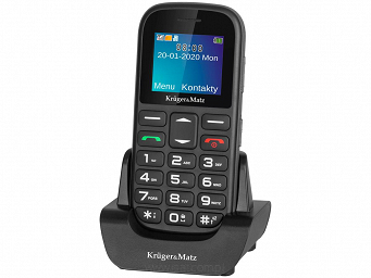 Telefon GSM dla Seniora M-LIFE ML0639 czarny