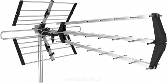 Antena TV zewnętrzna DVB-T2 4K Cabletech 640 kierunkowa VHF+UHF Combo Filtr LTE