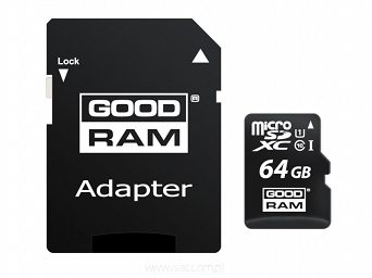 Karta pamięci micro-SD XC 64GB Goodram