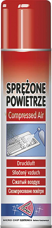 Sprężone powietrze Micro-Chip 600ml - palne