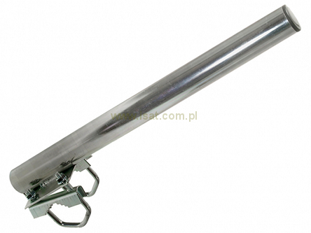 Uchwyt antenowy balkonowy 40cm czołowy pionowy UB 38/400