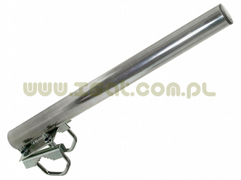 Uchwyt antenowy balkonowy 40cm czołowy pionowy UB 38/400
