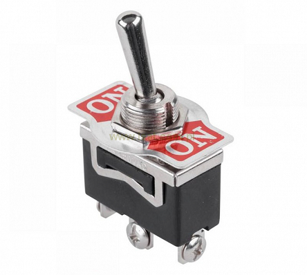 Przełącznik ON-ON bistabilny 3 pin 230V KN3(C)-102 dźwigniowy