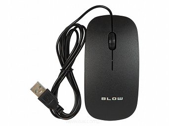 Przewodowa mysz optyczna BLOW MP-30 w kolorze czarnym