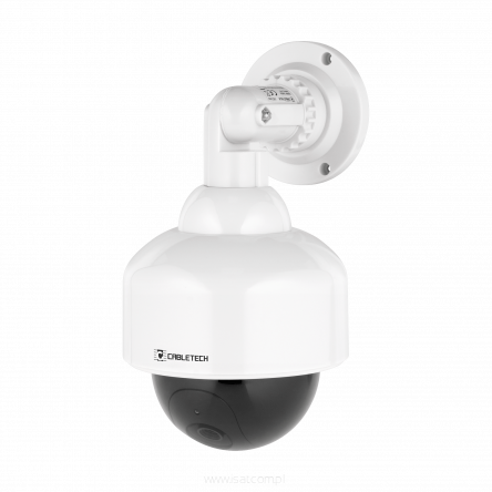 Atrapa kamery obrotowej z LED DK-10 imitacja monitoringu CCTV