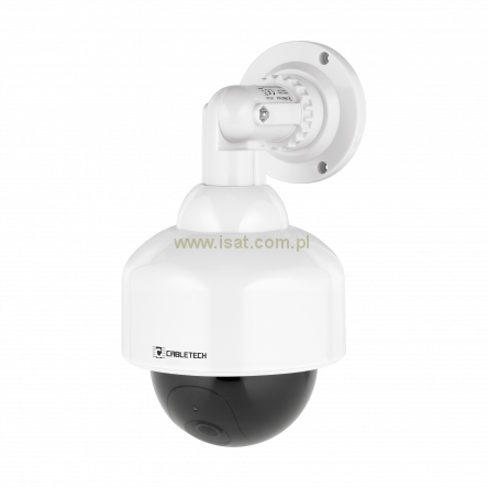 Atrapa kamery obrotowej z LED DK-10 imitacja monitoringu CCTV