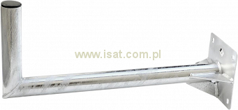 Uchwyt antenowy ścienny murowy 60cm czołowy US 50/600 Corab