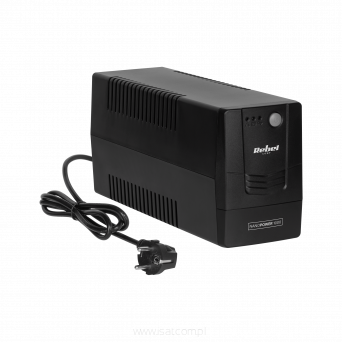 Zasilacz awaryjny komputerowy UPS Nanopower 1000 ( offline, 1000VA / 600W , 230 V , 50Hz )