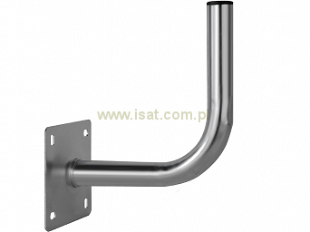 Uchwyt antenowy ścienny murowy 25cm czołowy US 38/250