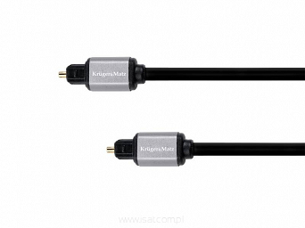 Kabel przewód optyczny Toslink o długości 5,0m K&M wersja Basic
