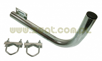 Uchwyt antenowy balkonowy 40cm boczny lewy UB 38/400