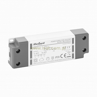 Zasilacz Rebel do sznurów LED 12V/1.5A max.18W IP20