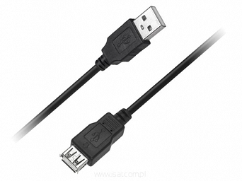 przedłużacz USB 2.0 WA/GA 2.5m