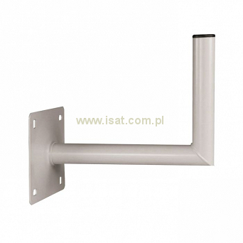 Uchwyt antenowy ścienny murowy 30cm czołowy US 38/300 jasny