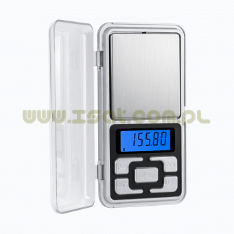 Waga jubilerska zakres 0,01-500g LCD z podświetleniem