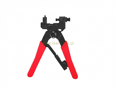 Zaciskarka kompresyjna HT-5081R złączy typu F,  RCA