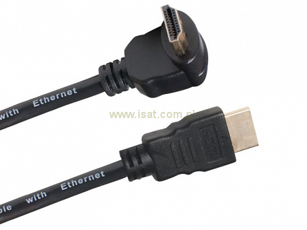 kabel HDMI 1,5m kątowo-prosty