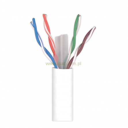 Kabel do transmisji danych skrętka DK6000 U/UTP Kat 6 Dca LSFH 24AWG 305m