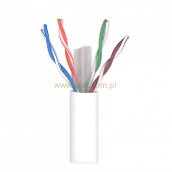 Kabel do transmisji danych skrętka DK6000 U/UTP Kat 6 Dca LSFH 24AWG 305m