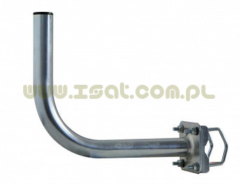 Uchwyt antenowy balkonowy 30cm czołowy UB 38/300 Corab