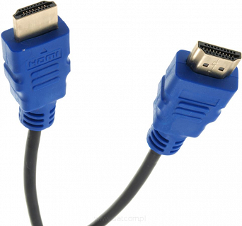 Kabel przewód HDMI - HDMI v1.4 1.5m Blue HIGH speed