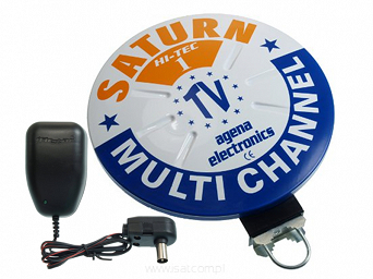 Antena dookólna RTV Saturn-1 zewnętrzna 60-862MHz FM / VHF / UHF 