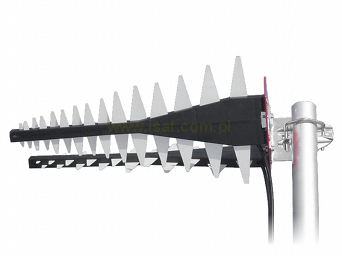 Antena logarytmiczna 4G LTE L4G MiMo 15dBi SMA kabel 15m 790-2600MHz