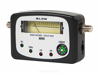Satfinder analogowy uniwersalny, wskaźnik do ustawienia anteny satelitarnej