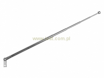 Antena radiowa teleskopowa N070, metalowa o długości 30,5cm