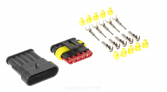 Złącze hermetyczne samochodowe x5 Superseal 1,5