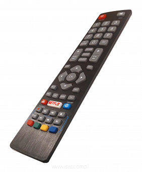 Pilot uniwersalny BLAUPUNKT, TECHNIKA, SHARP. czarny