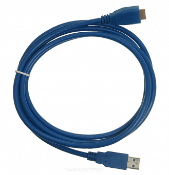 przewód USB 3.0 długość 1,8m wtyk AM - wtyk micro USB