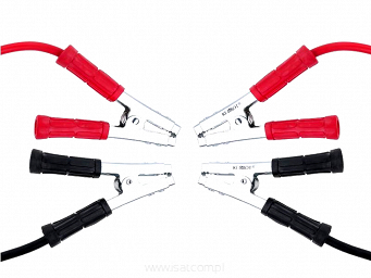  kable samochodowe rozruchowe długość 4,0m 600A do akumulatorów