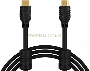 Kabel HDMI 2.0 4K wtyk - wtyk 10 metrów UHD 18Gbps GOLD