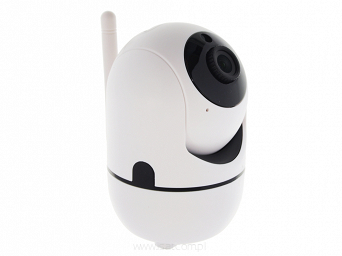 Kamera IP WIFI obrotowa ROBO 2.0 Mpix 1080p, FL 3.6 mm, IR 6, biała 