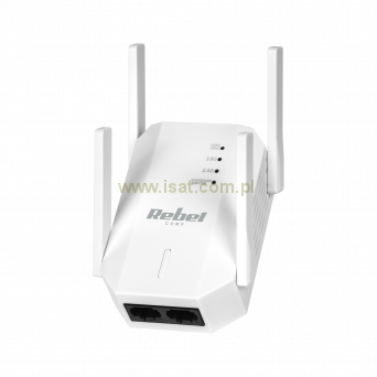 Repeater - wzmacniacz sieci bezprzewodowej 2.4+5 GHz Rebel