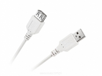 Kabel przedłużacz USB 2.0 wtyk A-gniazdo A 1,0m