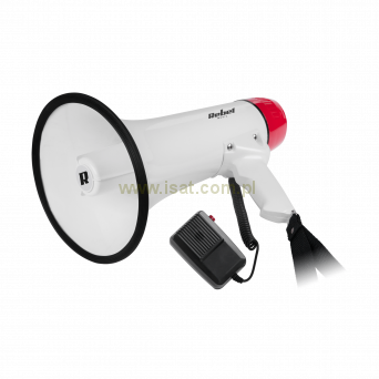 Uniwersalny megafon przenośny typu Horn DH-10 zasilany z baterii moc 20W