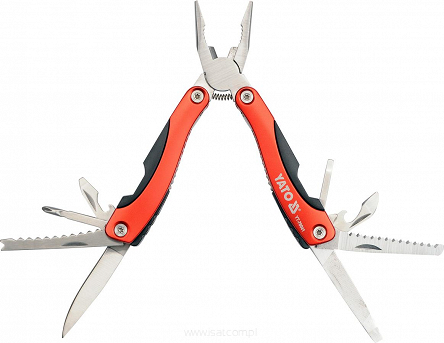 Multitool wielofunkcyjny mały scyzoryk 9 el. Yato YT-76041