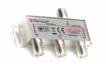 Rozgałęźnik satelitarny 1/3 Opticum do konwerterów UNICABLE