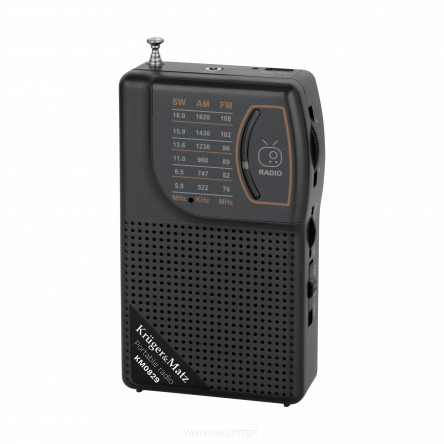 Radio przenośne analogowe Kruger&Matz model KM0829 