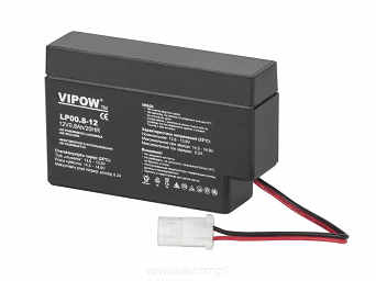 Akumulator żelowy 12V 0,8Ah Vipow